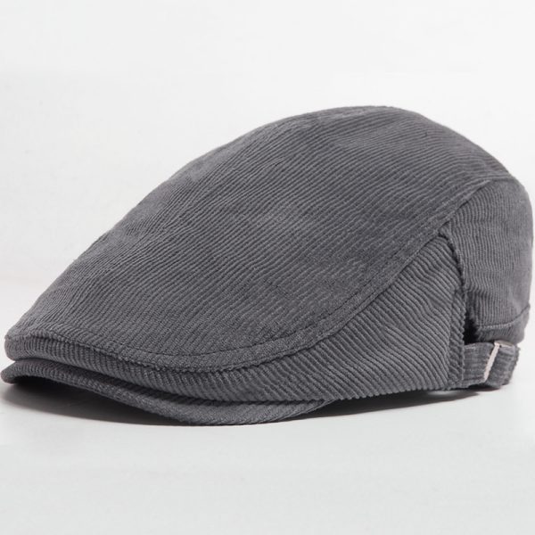 Autumn And Winter Corduroy With Two Hats - Image 7