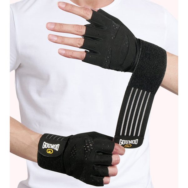 Fitness Gloves Lengthened Exercise Breathable And Wearable - Image 6