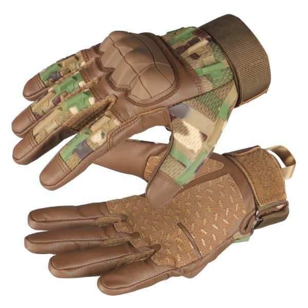 Heavy Duty Tactical Gloves Camouflaged Male - Image 6