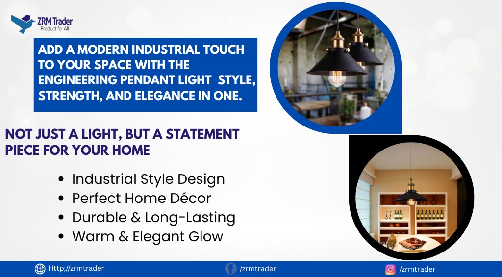 Engineering Pendant Light
