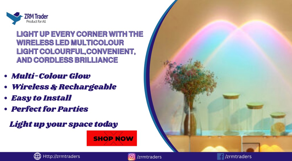 Wireless LED Multicolour Light